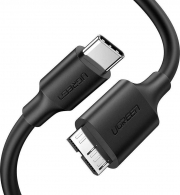 Ugreen 20103 Καλώδιο USB Type C - micro USB Type B SuperSpeed 3.0 1m, Μαύρο