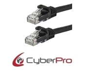 CYBERPRO CP-6C150B Cable UTP Cat6 black 15m