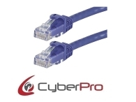 CYBERPRO CP-6C005L UTP Cable Cat6 blue 0.5m