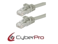 CYBERPRO CP-6C010G Cable UTP Cat6 gray 1m