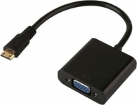 Powertech CAB-H031 mini HDMI male to VGA female