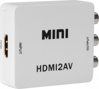 HD Video Converter CAB-H082 από HDMI σε 3x RCA, Full HD, λευκό