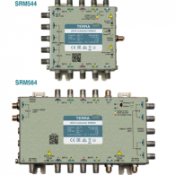 TERRA SRM564T Digital dSCR multiswitch 290-2350 MHz, Terr.5-862MHz, 6(3 pair) outputs, powering from H/V lines, passive DTT path