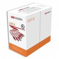 HIKVISION DS-1LN6-UU Καλώδιο UTP cat 6, 4 ζευγών, 23AWG, καθαρού χαλκού (Oxygen Free Copper) /τιμή μέτρου