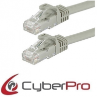 CYBERPRO CP-6C002G Cable UTP Cat6 gray 0,25m