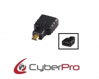CYBERPRO CP-MCH10 Αντάπτορας micro HDMI male - HDMI v1.4 female